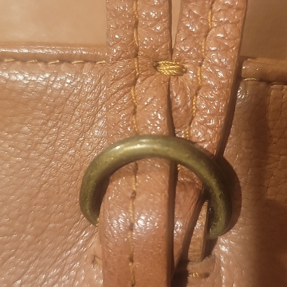 Lucky Brand Tan Leather Bag - Picture 8 of 9